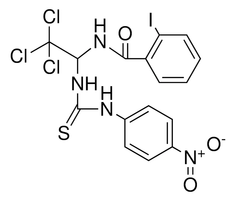 Sigma-Aldrich 2-IODO-N-(2,2,2-TRICHLORO-1-(3-(4-NITRO-PHENYL)-THIOUREIDO)-ETHYL)-BENZAMIDE,AldrichCPR