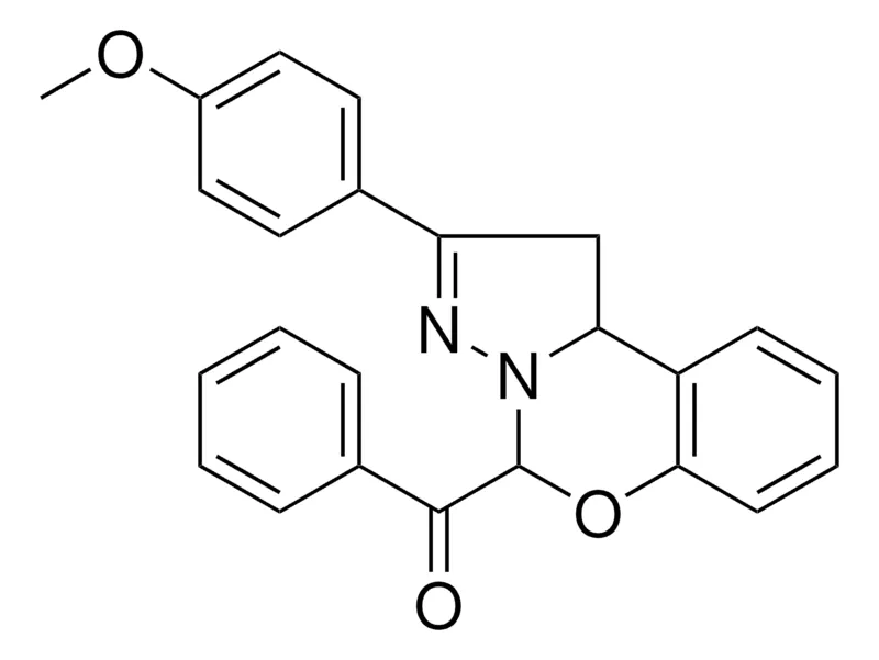 Sigma-Aldrich (2-(4-MEO-PH)-1,9B-2H-5-OXA-3,3A-DIAZA-CYCLOPENTA(A)NAPHTHALEN-4-YL)PH-METHANONE,AldrichCPR