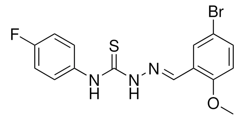 Sigma-Aldrich 5-BROMO-2-METHOXYBENZALDEHYDE N-(4-FLUOROPHENYL)THIOSEMICARBAZONE,AldrichCPR