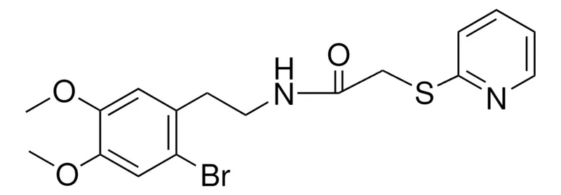 Sigma-Aldrich N-(2-(2-BROMO-4,5-DIMETHOXY-PHENYL)-ETHYL)-2-(PYRIDIN-2-YLSULFANYL)-ACETAMIDE,AldrichCPR