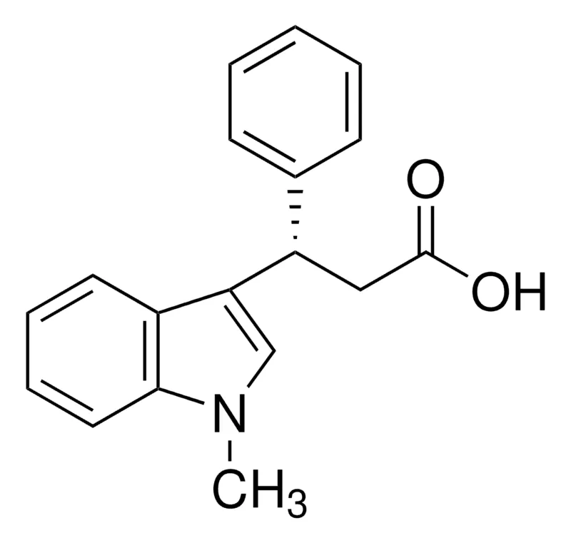 Sigma-Aldrich (3S)-(+)-3-(1-METHYLINDOL-3-YL)-3-PHENYLPROPIONIC ACID,AldrichCPR