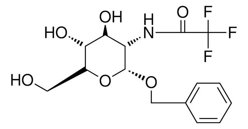 Sigma-Aldrich N-(2-BENZYLOXY-4,5-DI-HO-6-HO-METHYL-4H-PYRAN-3-YL)-2,2,2-TRIFLUORO-ACETAMIDE,AldrichCPR