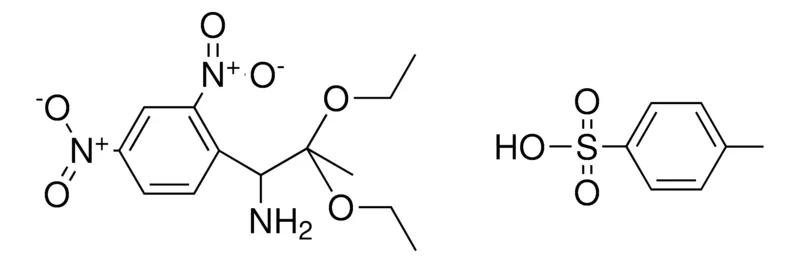 Sigma-Aldrich TOLUENE-4-SULFONIC ACID, 1-(2,4-DINITRO-PHENYL)-2,2-DIETHOXY-PROPYLAMINE,AldrichCPR