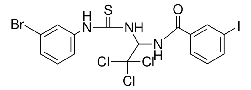 Sigma-Aldrich N-(1-(3-(3-BROMO-PHENYL)-THIOUREIDO)-2,2,2-TRICHLORO-ETHYL)-3-IODO-BENZAMIDE，AldrichCPR