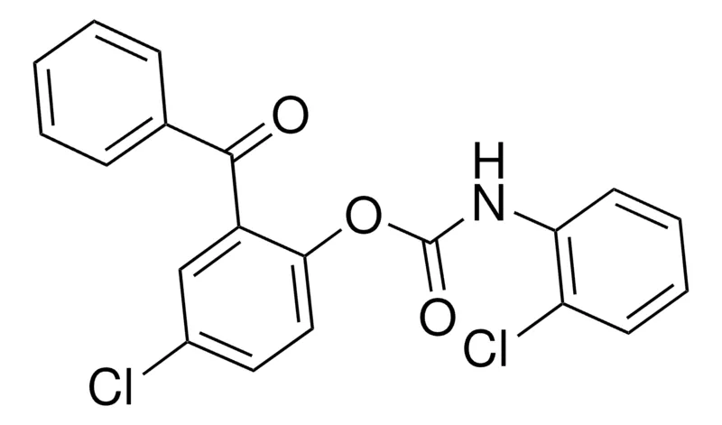 Sigma-Aldrich 2-BENZOYL-4-CHLOROPHENYL N-(2-CHLOROPHENYL)CARBAMATE,AldrichCPR
