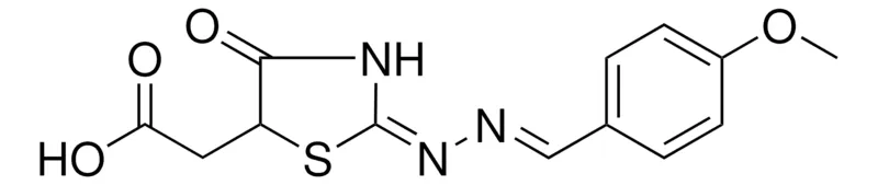 Sigma-Aldrich (2-((4-METHOXY-BENZYLIDENE)-HYDRAZONO)-4-OXO-THIAZOLIDIN-5-YL)-ACETIC ACID，AldrichCPR