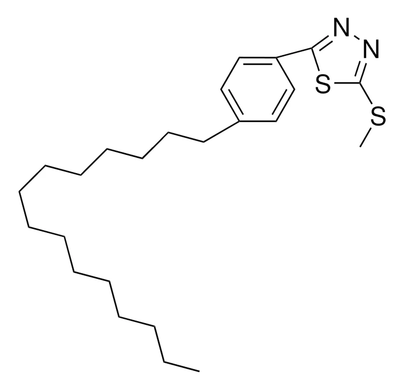 Sigma-Aldrich 2-METHYLTHIO-5-(4-PENTADECYLPHENYL)-1,3,4-THIADIAZOLE,AldrichCPR