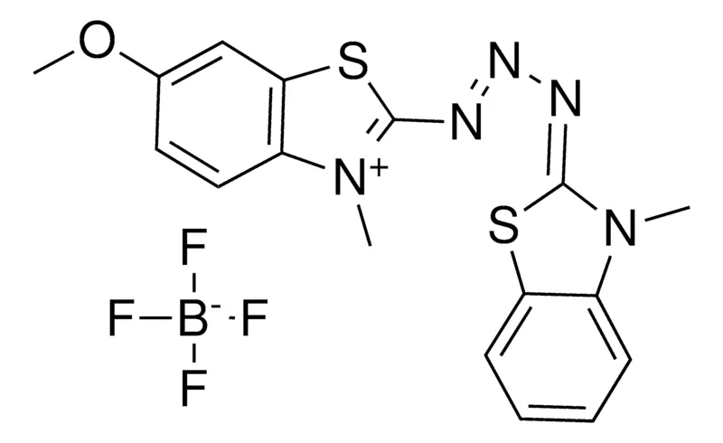 Sigma-Aldrich 6-METHOXY-3-METHYL-2((3METHYL2BENZOTHIAZOLINYLIDENE)AMINOAZO)BENZOTHIAZOLIUM BF4，AldrichCPR