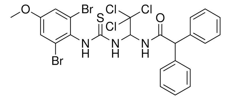 Sigma-Aldrich 2,2-DIPHENYL-N-(2,2,2-TRI-CL-1-(3-(2,6-DI-BR-4-MEO-PH)-THIOUREIDO)-ET)-ACETAMIDE，AldrichCPR