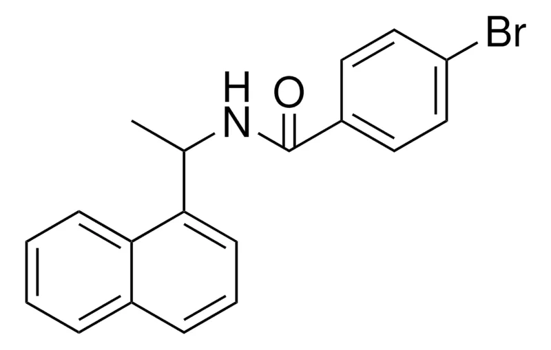 Sigma-Aldrich 4-BROMO-N-(1-NAPHTHALEN-1-YL-ETHYL)-BENZAMIDE,AldrichCPR