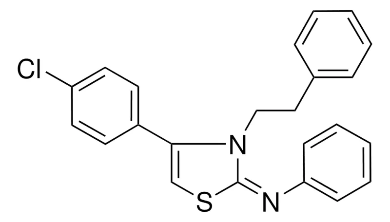Sigma-Aldrich N-(4-(4-CHLOROPHENYL)-3-(2-PHENYLETHYL)-1,3-THIAZOL-2(3H)-YLIDENE)ANILINE,AldrichCPR