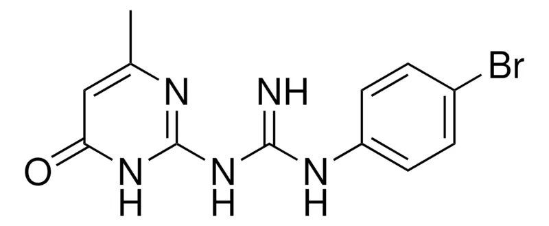 Sigma-Aldrich N-(4-BROMOPHENYL)-N'-(4-METHYL-6-OXO-1,6-DIHYDRO-2-PYRIMIDINYL)GUANIDINE,AldrichCPR
