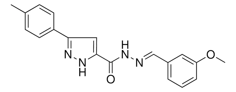 Sigma-Aldrich 5-P-TOLYL-2H-PYRAZOLE-3-CARBOXYLIC ACID (3-METHOXY-BENZYLIDENE)-HYDRAZIDE,AldrichCPR