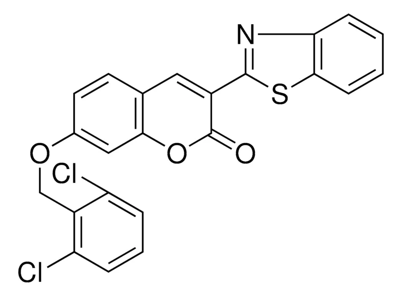 Sigma-Aldrich 3-(1,3-BENZOTHIAZOL-2-YL)-7-((2,6-DICHLOROBENZYL)OXY)-2H-CHROMEN-2-ONE,AldrichCPR