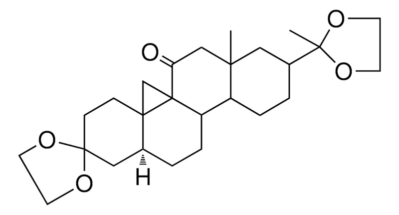 Sigma-Aldrich (6AS)-13A-METHYL-2-(2-METHYL-1,3-DIOXOLAN-2-YL)TETRADECAHYDROSPIRO[CYCLOPROPA[E]CHRYSENE-8,2'-[1,3]DIOXOLAN]-12(1H)-ONE，AldrichCPR