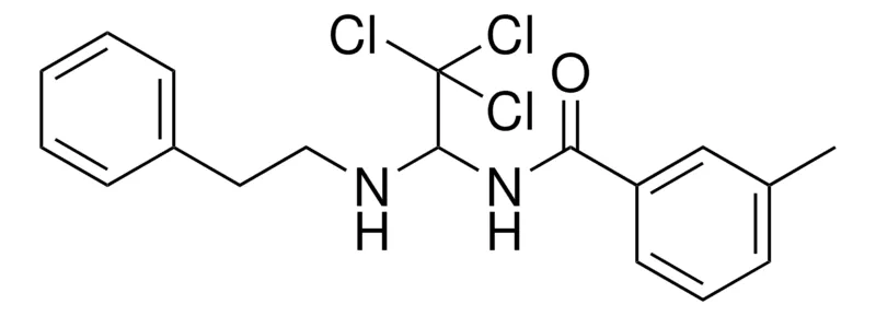 Sigma-Aldrich 3-METHYL-N-(2,2,2-TRICHLORO-1-PHENETHYLAMINO-ETHYL)-BENZAMIDE,AldrichCPR