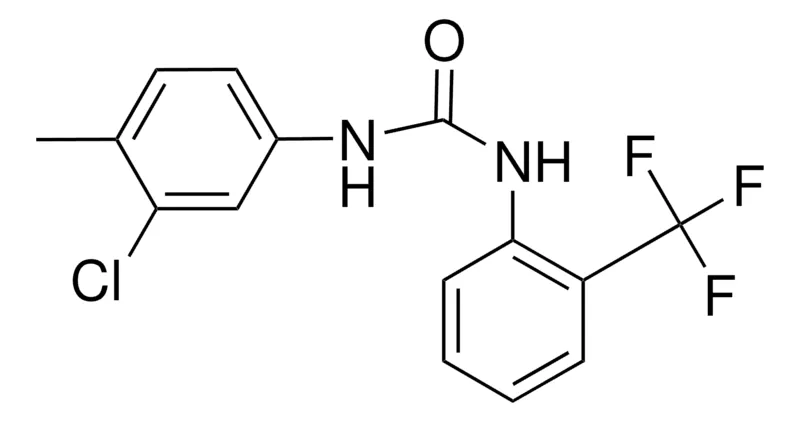 Sigma-Aldrich 1-(3-CHLORO-4-METHYLPHENYL)-3-(2-(TRIFLUOROMETHYL)PHENYL)UREA,AldrichCPR