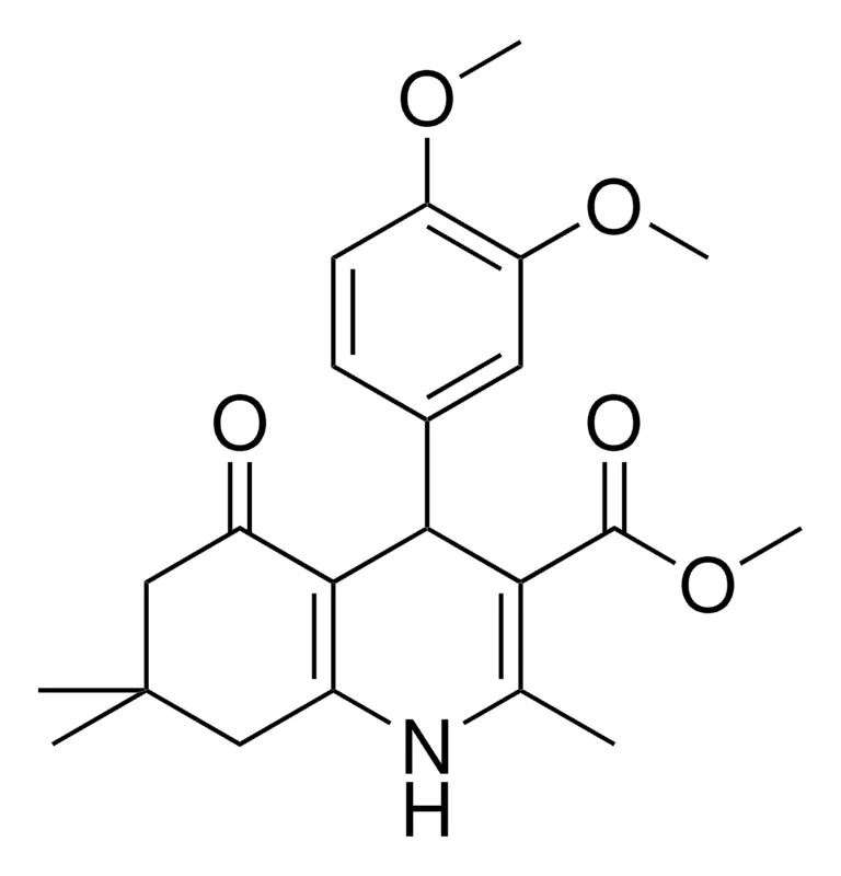 Sigma-Aldrich METHYL 4-(3,4-DIMETHOXYPHENYL)-2,7,7-TRIMETHYL-5-OXO-1,4,5,6,7,8-HEXAHYDRO-3-QUINOLINECARBOXYLATE,AldrichCPR