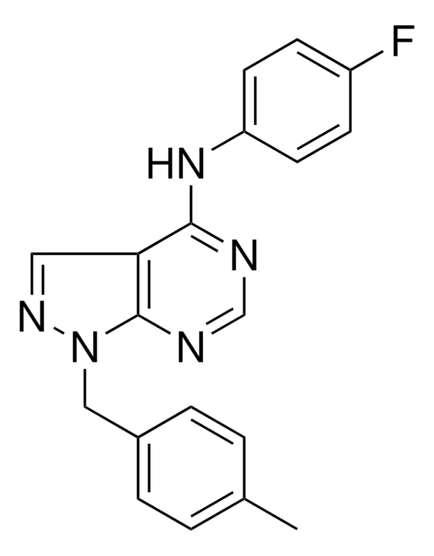 Sigma-Aldrich N-(4-FLUOROPHENYL)-1-(4-METHYLBENZYL)-1H-PYRAZOLO(3,4-D)PYRIMIDIN-4-AMINE,AldrichCPR