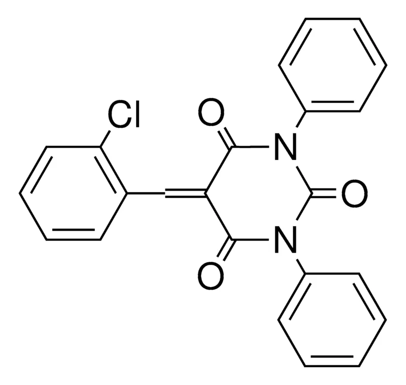 Sigma-Aldrich 5-(2-CHLORO-BENZYLIDENE)-1,3-DIPHENYL-PYRIMIDINE-2,4,6-TRIONE,AldrichCPR