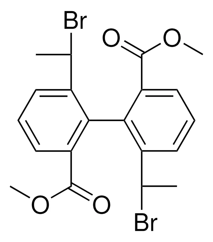 Sigma-Aldrich DIMETHYL 6,6'-BIS(1-BROMOETHYL)-2,2'-BIPHENYLDICARBOXYLATE,AldrichCPR