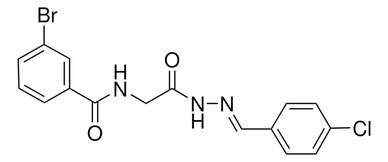 Sigma-Aldrich 3-BROMO-N-(2-(2-(4-CHLOROBENZYLIDENE)HYDRAZINO)-2-OXOETHYL)BENZAMIDE,AldrichCPR