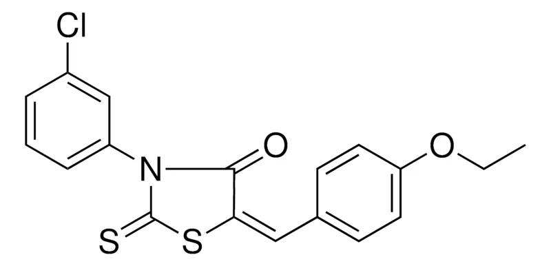 Sigma-Aldrich 3-(3-CHLORO-PHENYL)-5-(4-ETHOXY-BENZYLIDENE)-2-THIOXO-THIAZOLIDIN-4-ONE,AldrichCPR
