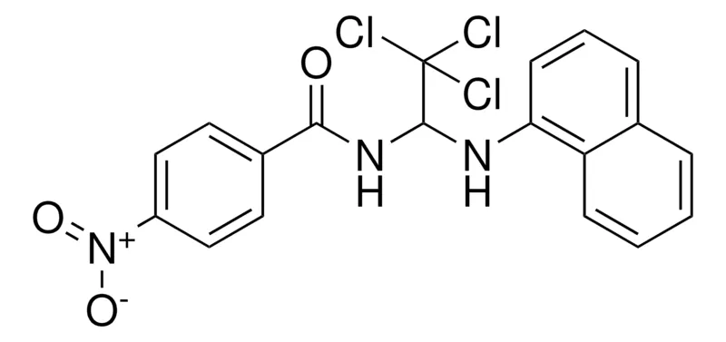 Sigma-Aldrich 4-NITRO-N-(2,2,2-TRICHLORO-1-(NAPHTHALEN-1-YLAMINO)-ETHYL)-BENZAMIDE,AldrichCPR