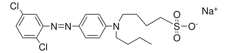 Sigma-Aldrich 4-(N-BUTYL-4-(2,5-DICHLOROPHENYLAZO)-ANILINO)-1-BUTANESULFONIC ACID, SODIUM SALT,AldrichCPR