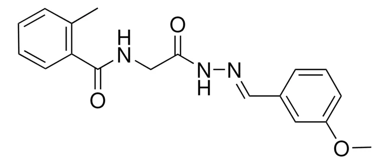 Sigma-Aldrich N-(2-(2-(3-METHOXYBENZYLIDENE)HYDRAZINO)-2-OXOETHYL)-2-METHYLBENZAMIDE,AldrichCPR