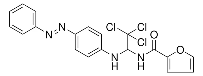 Sigma-Aldrich FURAN-2-CARBOXYLIC ACID (2,2,2-TRICHLORO-1-(4-PHENYLAZO-PHENYLAMINO)-ET)-AMIDE,AldrichCPR