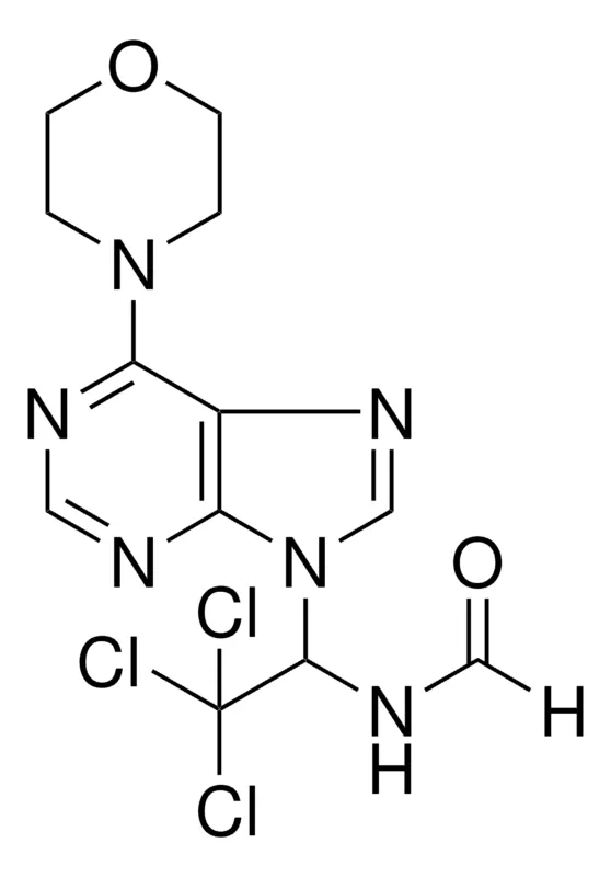 Sigma-Aldrich 2,2,2-TRICHLORO-1-(6-(4-MORPHOLINYL)-9H-PURIN-9-YL)ETHYLFORMAMIDE,AldrichCPR