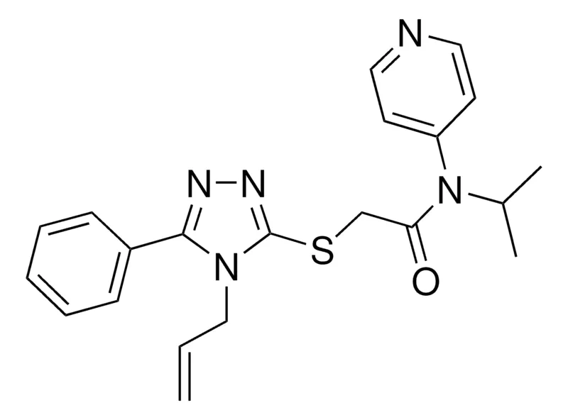 Sigma-Aldrich 2-[(4-ALLYL-5-PHENYL-4H-1,2,4-TRIAZOL-3-YL)SULFANYL]-N-ISOPROPYL-N-(4-PYRIDINYL)ACETAMIDE，AldrichCPR
