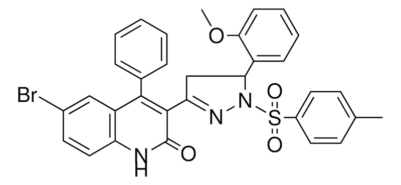 Sigma-Aldrich 6-BR-3-(5-(2-MEO-PH)-1-(TOLUENE-4-SULFONYL)-1H-PYRAZOL-3-YL)-4-PH-QUINOLIN-2-ONE，AldrichCPR