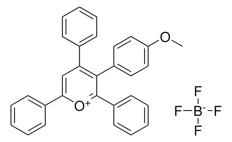 Sigma-Aldrich 3-(4-METHOXY-PHENYL)-2,4,6-TRIPHENYL-PYRANYLIUM, TETRAFLUORO BORATE,AldrichCPR