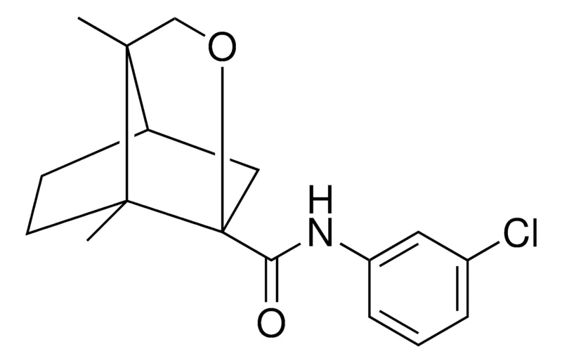 Sigma-Aldrich 6,7-DI-ME-4-OXA-TRICYCLO(4.3.0.0(3,7))NONANE-3-CARBOXYLIC ACID (3-CL-PH)-AMIDE,AldrichCPR