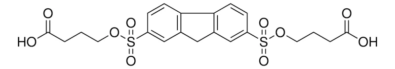 Sigma-Aldrich 4-(((7-((3-CARBOXYPROPOXY)SULFONYL)-9H-FLUOREN-2-YL)SULFONYL)OXY)BUTANOIC ACID,AldrichCPR