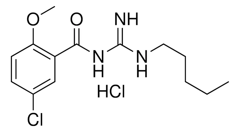 Sigma-Aldrich N-(5-CHLORO-2-METHOXYBENZOYL)-N'-PENTYLGUANIDINE HYDROCHLORIDE,AldrichCPR