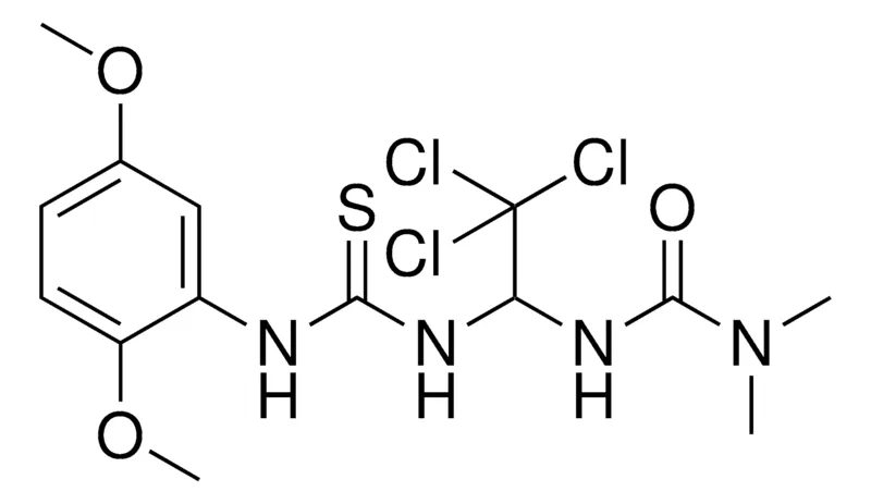 Sigma-Aldrich 1,1-DIMETHYL-3-(2,2,2-TRICHLORO-1-(3-(2,5-DIMETHOXY-PH)-THIOUREIDO)-ETHYL)-UREA,AldrichCPR