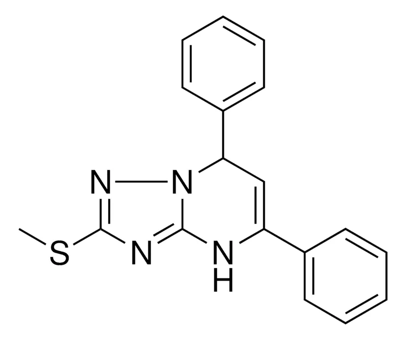 Sigma-Aldrich 2-METHYLSULFANYL-5,7-DIPHENYL-4,7-DIHYDRO-(1,2,4)TRIAZOLO(1,5-A)PYRIMIDINE,AldrichCPR