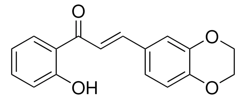 Sigma-Aldrich 3-(2,3-DIHYDRO-BENZO(1,4)DIOXIN-6-YL)-1-(2-HYDROXY-PHENYL)-PROPENONE,AldrichCPR