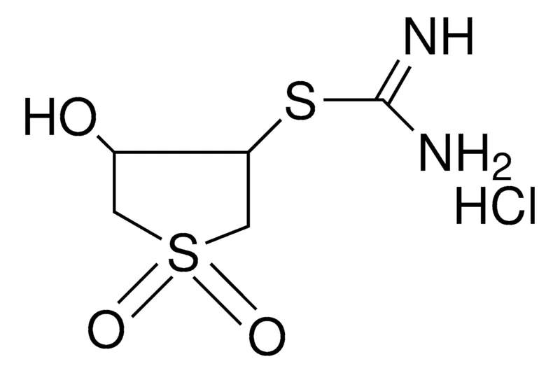 Sigma-Aldrich 2-(4-HYDROXY-1,1-DIOXO-TETRAHYDRO-THIOPHEN-3-YL)-ISOTHIOUREA, HYDROCHLORIDE,AldrichCPR