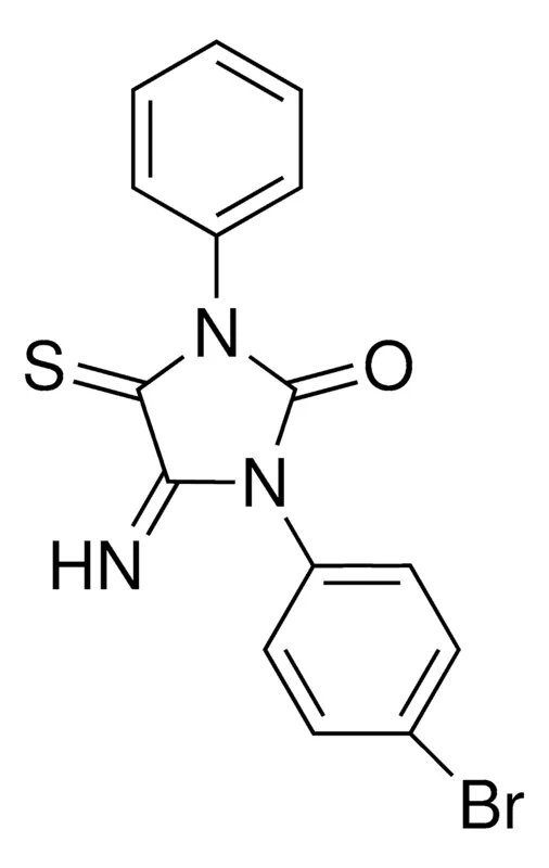 Sigma-Aldrich 1-(4-BROMOPHENYL)-5-IMINO-3-PHENYL-4-THIOHYDANTOIN,AldrichCPR