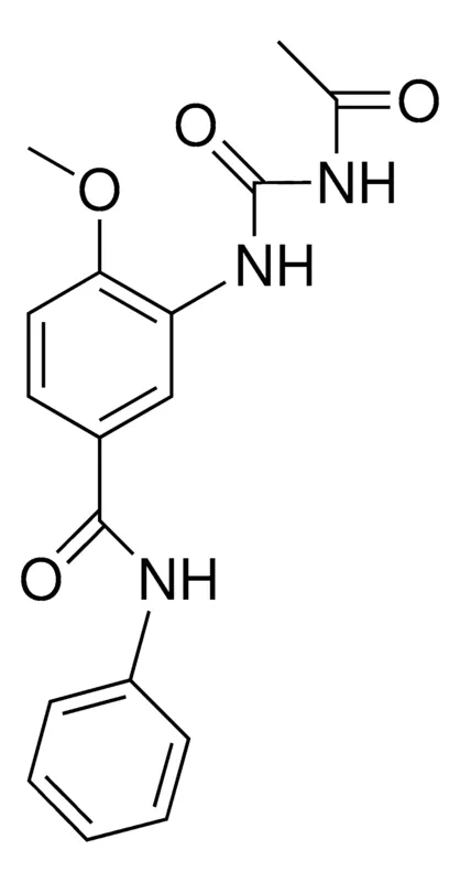 Sigma-Aldrich 1-ACETYL-3-(2-METHOXY-5-(N-PHENYLCARBAMOYL)PHENYL)UREA,AldrichCPR