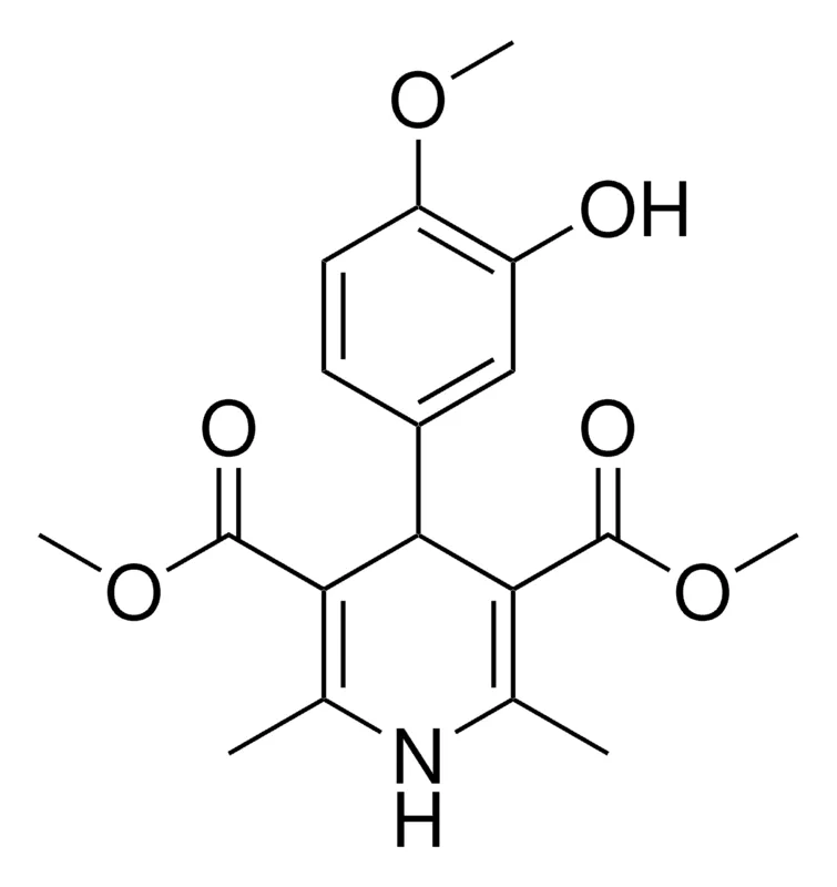 Sigma-Aldrich 4-(3-HO-4-MEO-PH)-2,6-DIMETHYL-1,4-2H-PYRIDINE-3,5-DICARBOXYLIC ACID DI-ME ESTER,AldrichCPR