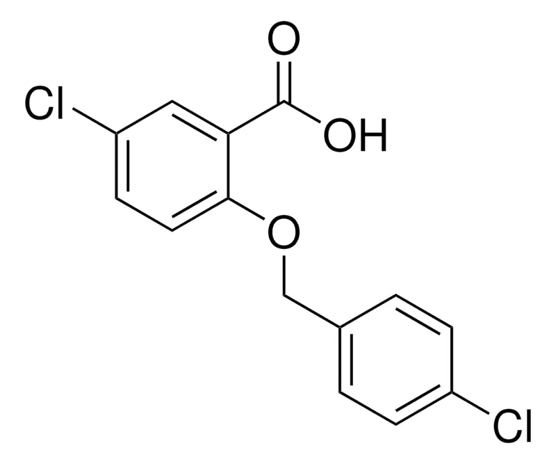 Sigma-Aldrich 5-CHLORO-2-((4-CHLOROBENZYL)OXY)BENZOIC ACID,AldrichCPR