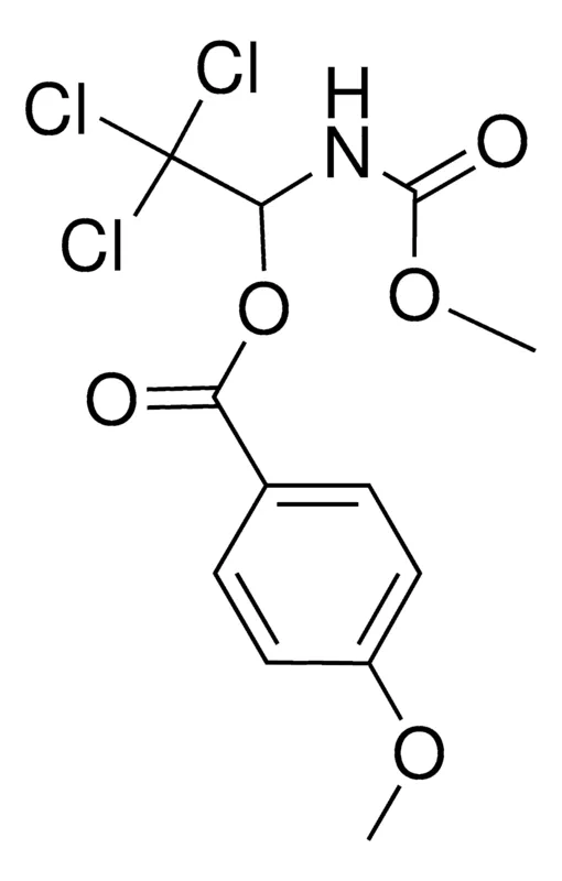 Sigma-Aldrich METHYL N-(1-(4-METHOXYBENZOYLOXY)-2,2,2-TRICHLOROETHYL)CARBAMATE,AldrichCPR
