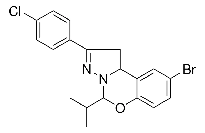 Sigma-Aldrich 8-BR-2-(4-CL-PH)-4-ISOPROPYL-1,9B-2H-5-OXA-3,3A-DIAZA-CYCLOPENTA(A)NAPHTHALENE,AldrichCPR