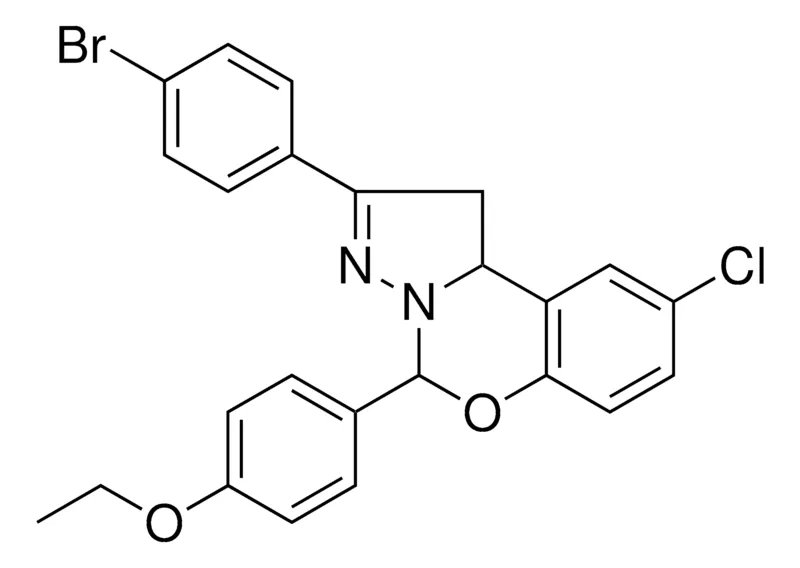 Sigma-Aldrich 2(4-BR-PH)8-CL-4-(4-ETHOXY-PH)-1,9B-2H-5-OXA-3,3A-DIAZA-CYCLOPENTA(A)NAPHTHALENE,AldrichCPR