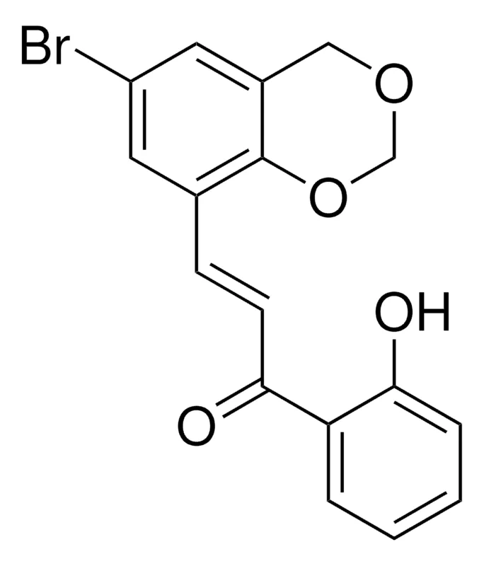 Sigma-Aldrich 3-(6-BROMO-4H-BENZO(1,3)DIOXIN-8-YL)-1-(2-HYDROXY-PHENYL)-PROPENONE,AldrichCPR